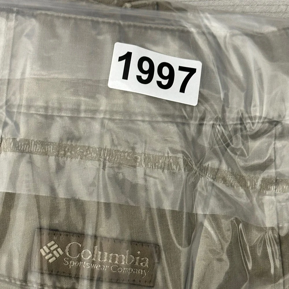 Columbia Cargo Shorts Mens‎ 40 Brown Cotton Hiking Outdoor Casual 107 XM4071